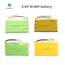 자동차 교체 대용량 9.6V Ni-Cd / Ni-MH 700/800/1000/1400/2400mAh 원격 제어 장난감 전기 조명 보안 시설 AA 배터리 그룹, 3000mAh