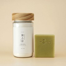 [몽스파+몽단이] 강아지 비누 지루성 피부염 여드름 단모종 천연 샴푸 입욕제 스파