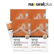 에버핏 유산균 다이어트 14포 4박스 8주분 / 모유유래 유산균 가르시니아, 기타