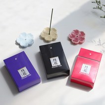 다이하츠 포켓 단화향 일본 미니 인센스스틱 선향, 특선단화포켓(블랙)