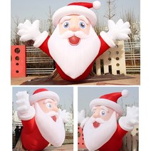 입간판 2M 인형 풍선 크리스마스 대형인형 벽타는산타, 로즈 3m 산타 헤드