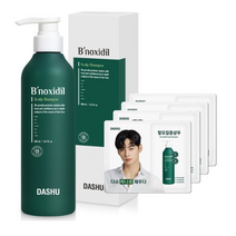 다슈 비녹시딜 스칼프 탈모 샴푸 500ml + 샴푸 파우치 6ml x 4p 세트, 5세트