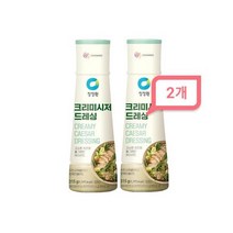 청정원 크리미시저 드레싱 315g x2개, 38개