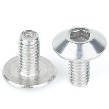 특수볼트M6 304 스테인레스 스틸 알렌 큰 우산 머리 나사 육각 버섯 소켓 볼트 긴 직경 12-30mm 15mm 10 개, 04 M6x25mm (13mm Head)