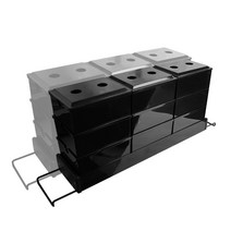 TF Wet-dry 상면여과기 길이조절형 블랙 50-80cm 9P, 단품