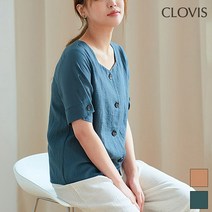 [클라비스] 제주 블라우스_CVBW93802Q (P002190360)