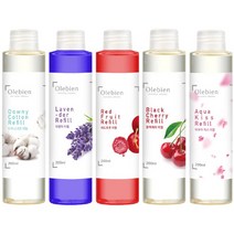 PGM1*^몰HT 올레비엔 퍼퓸 디퓨저 리필 200ml 5종택1 침실용 인테리어 가정용 아로마져 용방향제 퓨져 집안^*1췤pgm, *^^옵션*^블랙체리 014543