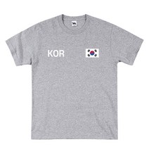 2023년 NEW 남녀공용 코리아 기능성 면 반팔 티셔츠 4종 KOREA 모음 [B]