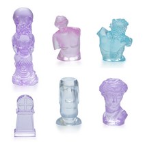 인테리어 소품 데이비드 입상 비너스 제우스 해골 십자가 거대한 동상 미니어처 장식품 홈 장식 할로윈 DIY 공예 멋진 선물, 63.Red - Angel