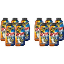 Drano 듀얼 포스 포머 막힘 제거제 17 fl oz, 17온스(10개들이 팩)