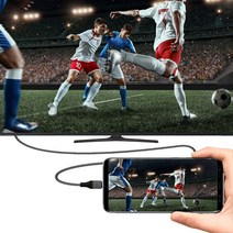 C타입 to HDMI 4K 미러링 케이블 2m 스마트폰 태블릿 패드 노트북 TV 모니터 연결 넷플릭스 보기 보조충전기능