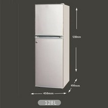12V24V 캠핑카 카라반 냉장고 50L 70L 100L 128L 캠핑카부품, 실버 128L
