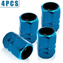 랭글러 드레스업 알루미늄 자동차 휠 타이어 스템 에어 밸브 캡 레니게이드 컴패스 Jk 그랜드 체로키 액세서리 4 개입, [04] 4pcs Blue, [25] For Citroen