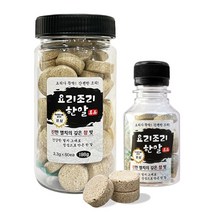 요리조리 한알 동전육수 멸치국물 고체 코인 육수 60알+체험분3알+휴대용기, 60입, 3.3g