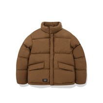 COVERNAT 에센셜 숏 푸퍼 브라운