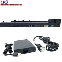 레노버 씽크 패드 P70 P71 P50 P51 노트북을위한 230W AC 전원 어댑터가있는 오리지널 40A5 워크 스테이션 독 04W3955 00HM626, Dock set_1