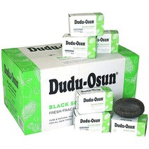 트로피칼 내추럴 Dudu Osun 아프리카 블랙 비누 오리지널 48개, 48 Count (Pack of 1)_ORIGINAL