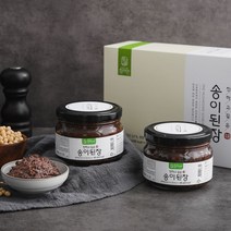강원도 자연송이버섯 선물세트, 1box, 송이고추장된장세트 400g+400g
