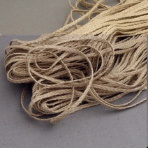 새끼줄 택끈 마끈 5세트 5메터/몫 자연 헤센 황마 꼬기 로프 삼베 리본 DIY 공예 빈티지 웨딩 크리스마스, 한개옵션1, 한개옵션0
