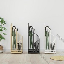 우산꽂이 장마 사무실 가정용 상가용 입구 우산수납대 우산통 호텔 로비, 04 스몰골드(25x20x62)