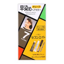 세븐에이트 헤어칼라 염색약 7호 흑색 40g