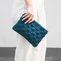 야나 브릿지 바둑판 클러치 DIY패키지(동영상도안), 227.보라, 3개입