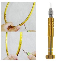 배드민턴 스트링머신 지주대 테니스 배드민턴 그로밋 도구 스레드 터닝 핀 스트링 기계 라켓, 02 YELLOW