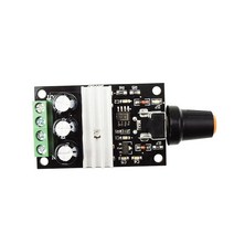 모터속도조절기 컨트롤러 속도 제어 dc 모터 스위치 조절기 pwm 가변 조절 6v 3a, 없음