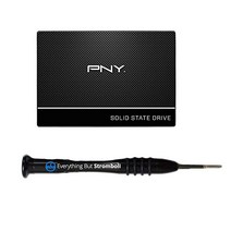 PNY CS900 120GB 2.5인치 Sata III 내부 솔리드 스테이트 드라이브 (SSD) (SSD7CS900-120-RB) 번들 (1) Everything But Strom