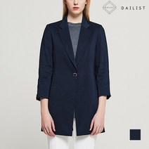 올리비아로렌 원버튼 디테일 배색 자켓 2MDPFUVM3111