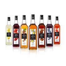 1883 시럽 1박스 6입 자유구성, 바닐라 2개, 카라멜 2개, 블루큐라소 2개, 1000ml, 1개