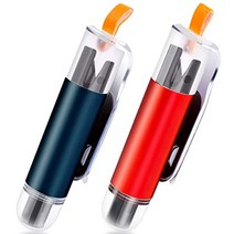 레스큐미 미니 자동차 안전 망치 안전 벨트 절단기 차량용 비상용 망치