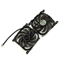 컴퓨터 ELSA GeForce GTX 1080Ti 1070Ti GTX1080 GTX1070 GTX770 GTX980 냉각 용 2 개/대 GPU 쿨러 CF-12915S 그래픽 카드