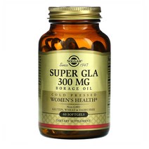 Solgar 보라지 오일 감마 리놀레산 GLA 60캡슐 1개, 3개