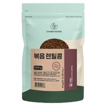 자여니 협력사 볶은 갈색 렌틸콩 500g