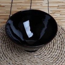 고급 천목 다완 다기 다도구, 1개