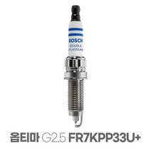 보쉬 옵티마 G2.5 더블백금 점화플러그 FR7KPP33U+, 상세페이지 참조