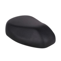 전기 스쿠터 남성 여성을위한 자전거 시트 쿠션 커버 안장 와이드, 31cmx22cmx8cm, 유액, 검은색