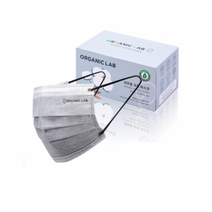 오가닉랩 내추럴 코튼 유기농 마스크 소형, 그레이(소형), 360개