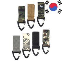 에이크런 밀리터리 7컬러 미니 캠핑 차박 카라비너 자동차 차키 키링 키홀더 제작, 특전사