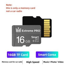 카오디오 블루투스오디오 오디오 차량 autoradio 1din 자동차 라디오 스테레오, 06 16GB SD Card