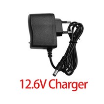 산업용 배터리충전기 복원기 재생기 과열방지 18650 12v 20000mAh 3S2P 리튬 이온 DC 대용량 12.6v 20Ah CCTV 카메라 모니터 교체 에 사용, 06 12.6V Charger X1