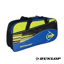 던롭 BAG1601 엘리트 렉탱귤러 블루/라임 2단가방