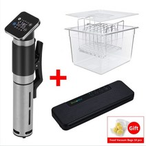 슬로우쿠커 전기냄비 전기쿠커 전기찜기 차주전자 biolomix 5th generation stainless steel wifi sous vide cooker ipx7 방수, 9008 n w230b ctr, 영국