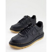 118873771 고무 밑창 검은색 나이키 Air Force 1 Luxe 스니커즈
