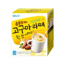 [유점빵] 담터 고구마라떼 216g (18g X 12T), 18g, 60개