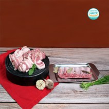 [고기올] 한돈 캠핑세트 1호 ( 삼겹살 300g 목살 400g 통등갈비 500g ) 냉장 캠핑고기 구이용, 보냉가방추가
