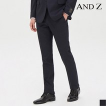 앤드지 슬림 멜란지네이비 라이크라 이모션 정장팬츠 BZB1SP1101 MNV