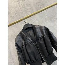 할리라이더 남녀공용 외투 볼레로 20대 여성 양가죽 크롭 라이더 자켓 프레피룩 데일리 할리 트렌디 펑크