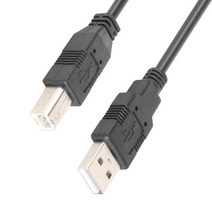 캐논 HP 연결잭 USB B타입 프린터기 연결선 프린터 케이블 PC 복합기, 3M